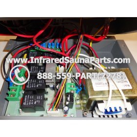 COMPLETE CONTROL POWER BOX 110V / 120V - COMPLETE CONTROL POWER BOX 110V / 120V FOR  INFRARED SAUNA UNIVERSAL 6