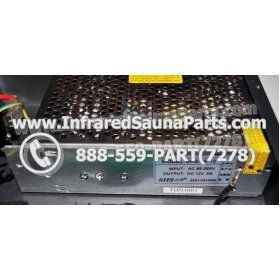 COMPLETE CONTROL POWER BOX 110V / 120V - COMPLETE CONTROL POWER BOX 110V / 120V WITH 8 CIRCUIT BOARD PINS SAUNAGEN INFRARED SAUNA 12