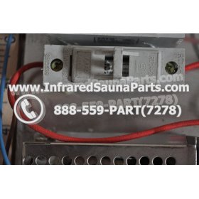 COMPLETE CONTROL POWER BOX 110V / 120V - COMPLETE CONTROL POWER BOX 110V / 120V LUX INFRARED SAUNA STYLE 1 11