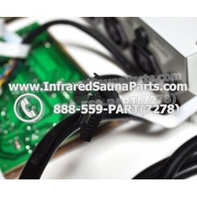 COMPLETE CONTROL POWER BOX WITH CONTROL PANEL - COMPLETE CONTROL POWER BOX PRECISION THERAPY INFRARED SAUNA STYLE 1 WITH TWO CONTROL PANELS 4