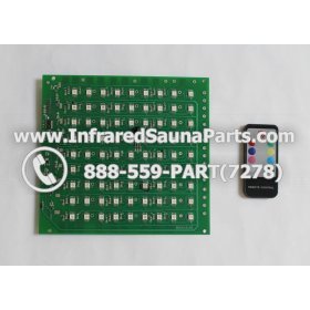 CHROMOTHERAPY - CHROMOTHERAPY LED LIGHTING WITH 7 COLOR 201210G3 AND REMOTE 7