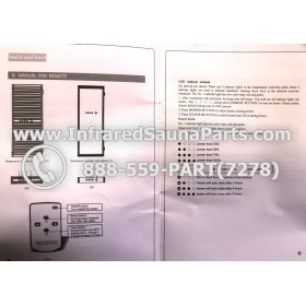 J INFRARED HEATERS 220V / 240V - J RADIANT INFRARED SAUNA CERAMIC HEATER JH-NR18-15B 1800 WATTS 220V /240V 7