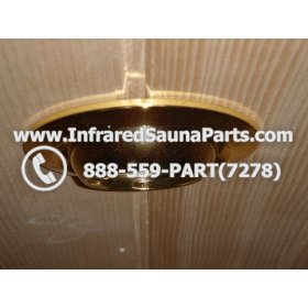 COMPLETE LIGHT ASSEMBLY 220V / 240V - COMPLETE LIGHT ASSEMBLY IN GOLD FINISH WITH BULB 220V / 240V 4