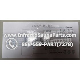 COMPLETE CONTROL POWER BOX 220V / 240V - COMPLETE CONTROL POWER BOX 220V / 240V 2400 WATTS WITH COMPLETE WIRING HARNESS 29