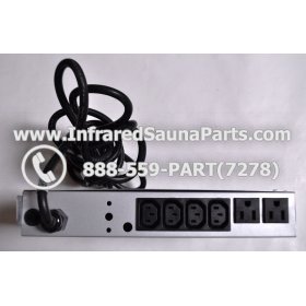 COMPLETE CONTROL POWER BOX 220V / 240V - COMPLETE CONTROL POWER BOX 220V / 240V JOSEN INFRARED SAUNA STYLE 3 5