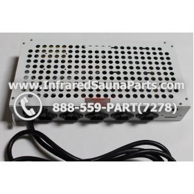 COMPLETE CONTROL POWER BOX 220V / 240V - COMPLETE CONTROL POWER BOX 220V / 240V MASTERSAUNA STYLE 6 2