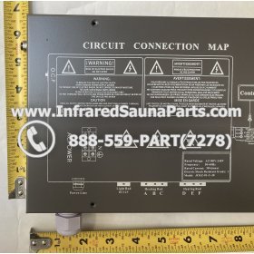 COMPLETE CONTROL POWER BOX WITH CONTROL PANEL - COMPLETE CONTROL POWER BOX 110V / 120V WITH HORIZONTAL PANEL AND BLUETOOTH OPTION 10