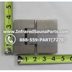 DOOR HINGES - GLASS DOOR HINGE STYLE 11 COMPLETE SET 3