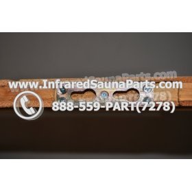 WOOD SAUNA WALLS - HEMLOCK WOOD SAUNA PANEL WITH GLASS ( 24.7" x 72.5" ) 5