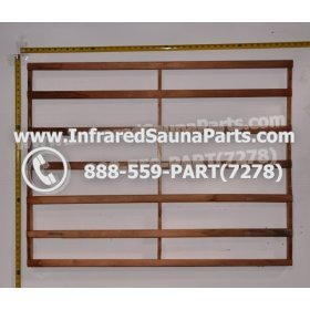 WOOD BACKRESTS - HEMLOCK WOOD BACKREST STYLE 1  ( 43" x 33" ) 2