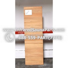 WOOD BENCHS + HEATERS - HEMLOCK WOOD BENCH ( 47.5" x 15" ) L 2