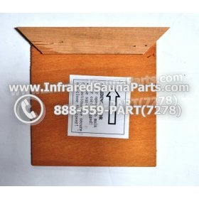 WOOD VENTS - HEMLOCK WOOD SLIDING DOOR COVER STYLE 2 4