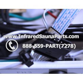 COMPLETE CONTROL POWER BOX WITH CONTROL PANEL - COMPLETE CONTROL POWER BOX JOSEN INFRARED SAUNA STYLE 1 WITH ONE CONTROL PANEL 11