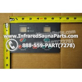 FACE PLATES - FACEPLATE FOR CIRCUIT BOARD SAUNA SUPPLY WORLD INFRARED SAUNA WXYZLYCA23V10 WITH 4 PIN WIRE 2