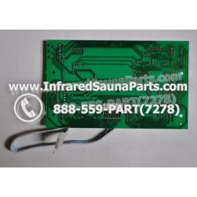 CIRCUIT BOARDS / TOUCH PADS - CIRCUIT BOARD  TOUCHPAD WATERSTAR INFRARED SAUNA NYSN3DB F1.3 WITH WIRE 4
