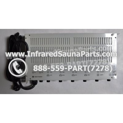 COMPLETE CONTROL POWER BOX 110V / 120V - COMPLETE CONTROL POWER BOX 110V / 120V PRECISION THERAPY  INFRARED SAUNA STYLE 4 1