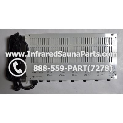 COMPLETE CONTROL POWER BOX 110V / 120V - COMPLETE CONTROL POWER BOX 110V / 120V IRONMAN INFRARED SAUNA STYLE 4 1